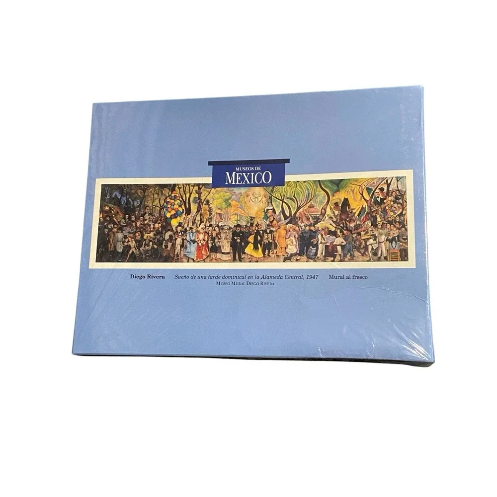 Diego Rivera Alameda Central 500 Piece Jigsaw Puzzle Museos De Mexico Inba